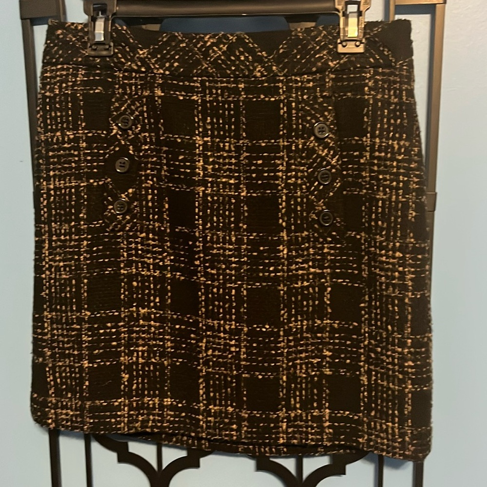 Loft Tweed mini-skirt, size 4.